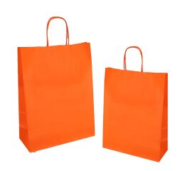 Papírová taška JOLLY malá oránžová